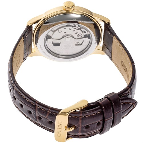 Đồng hồ Orient Small Bambino 38.4 mm Nam RA-AP0106S30B Màu Nâu