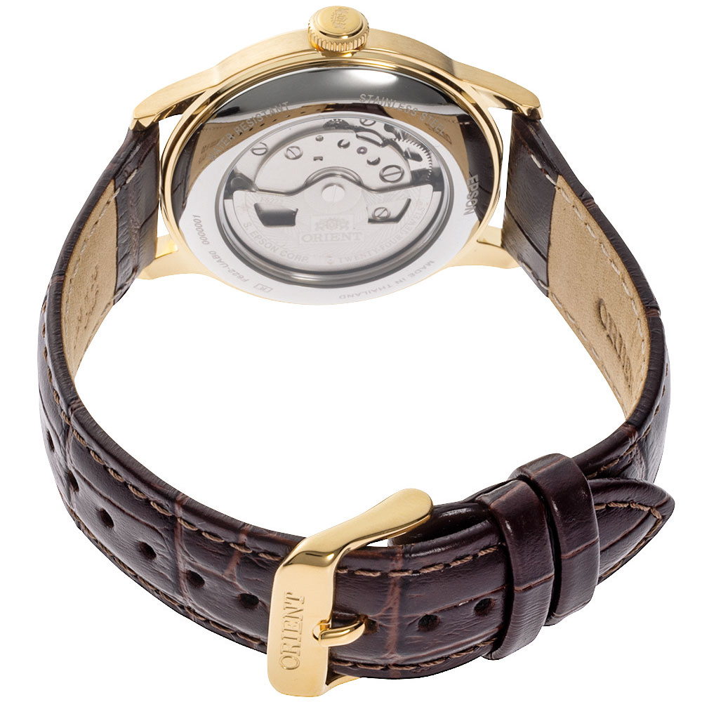 Đồng hồ Orient Small Bambino 38.4 mm Nam RA-AP0106S30B Màu Nâu