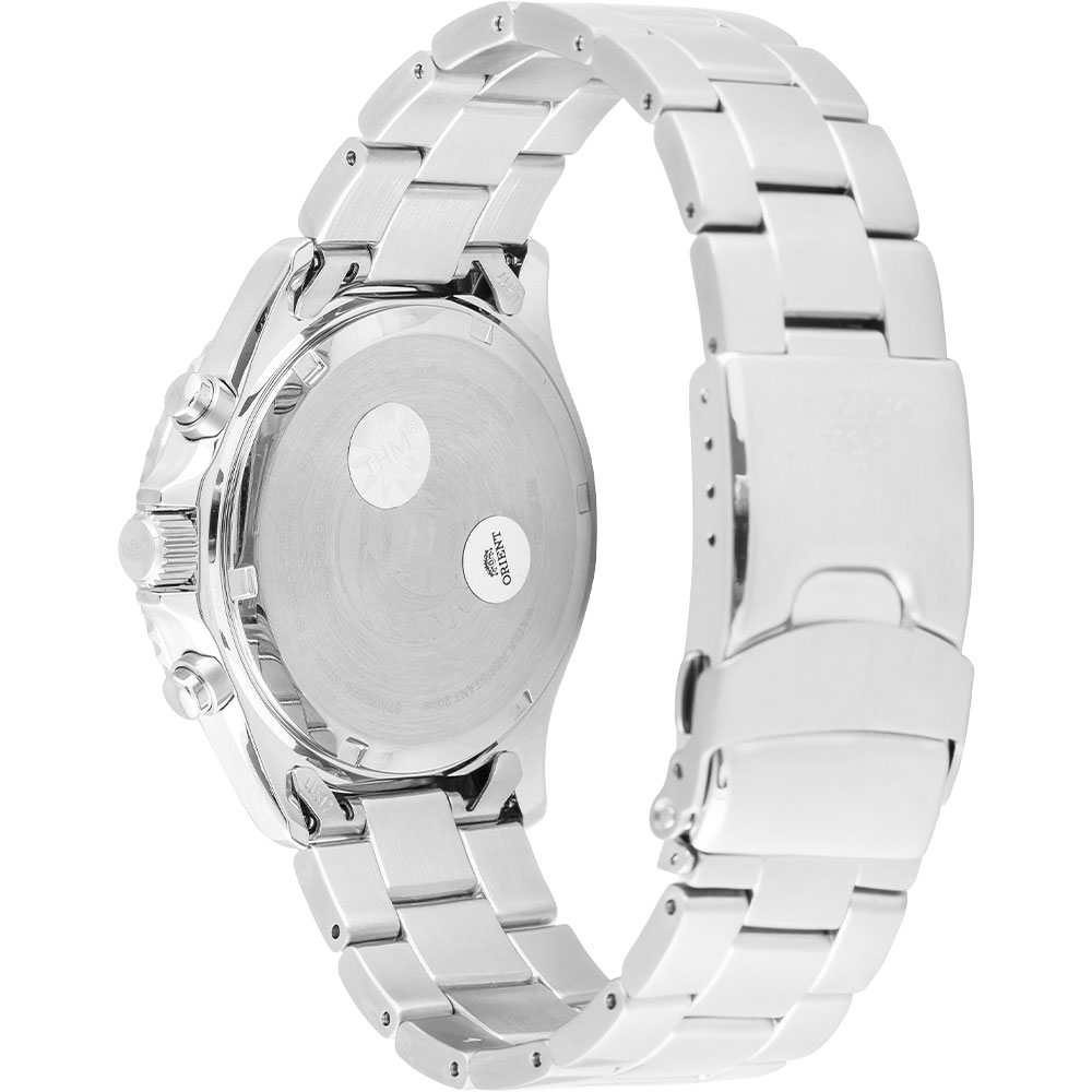Đồng hồ Orient Mako Solar 42.8 mm Nam RA-TX0201L10B Màu Bạc