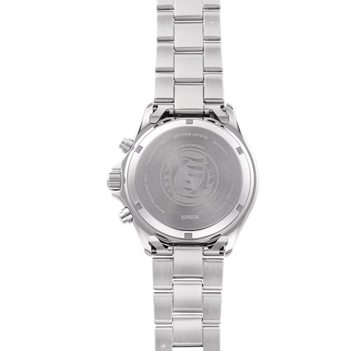 Đồng hồ Orient Mako Solar 42.8 mm Nam RA-TX0201L10B Màu Bạc