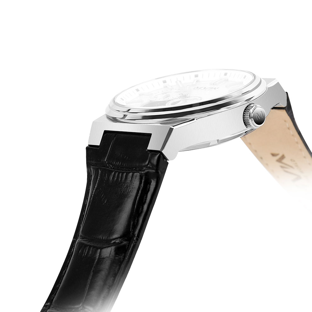 Đồng hồ MVW Star 41 mm Nam MLA092-02 Màu Đen