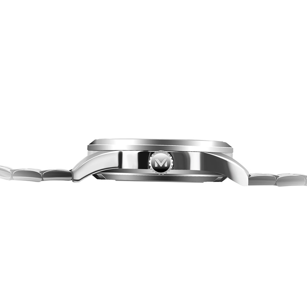 Đồng hồ MVW Star 41 mm Nam MSA102-02 Màu Bạc