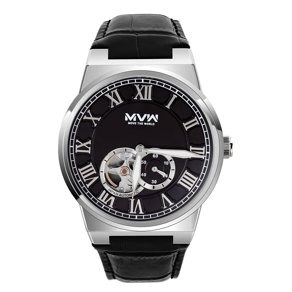 Đồng hồ MVW Star 41 mm Nam MLA093-01 Màu Đen