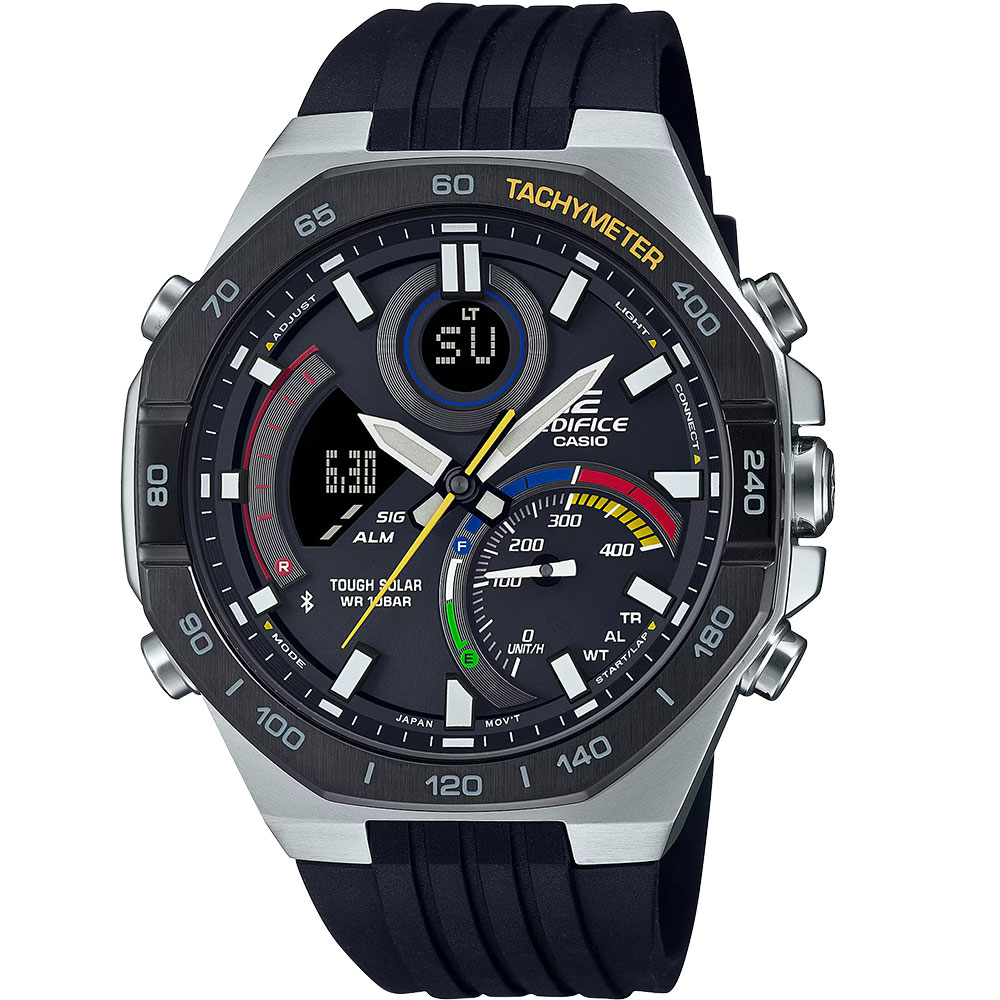 Đồng hồ Edifice Casio 48 mm Nam ECB-950MP-1ADF Màu Đen