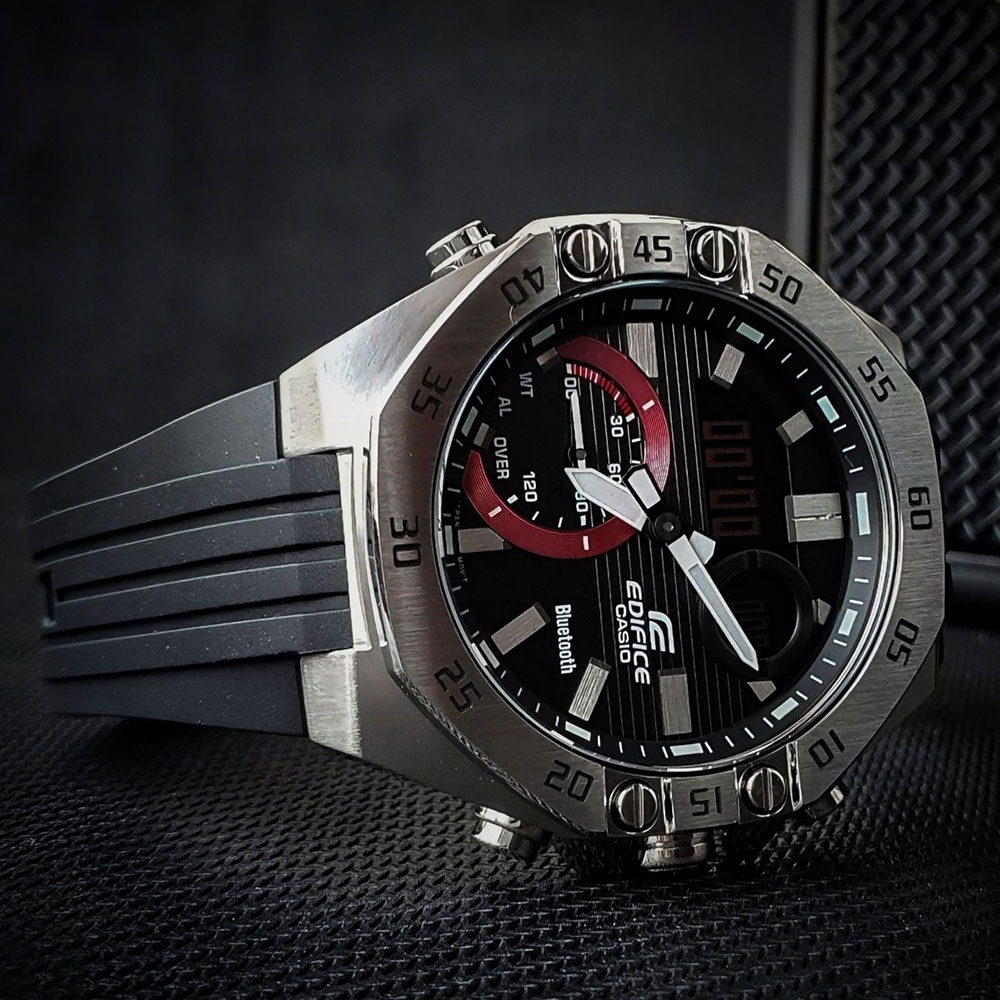 Đồng hồ Edifice Casio 48.5 mm Nam ECB-10P-1ADF - 5