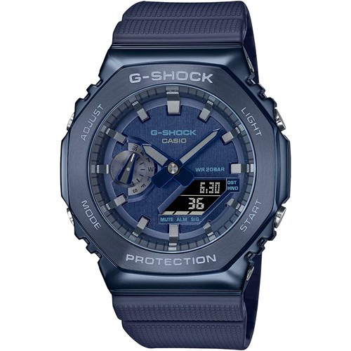 Đồng hồ G-Shock 2100 44.4 mm Nam GM-2100N-2ADR Màu Xanh Dương