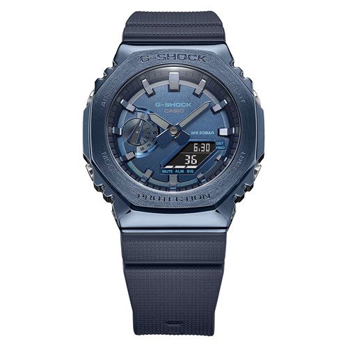 Đồng hồ G-Shock 2100 44.4 mm Nam GM-2100N-2ADR Màu Xanh Dương