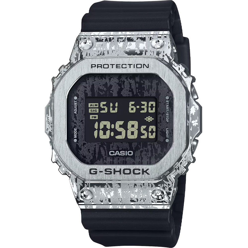Đồng hồ G-Shock 5600 43.2 mm Nam GM-5600GC-1DR Màu Đen