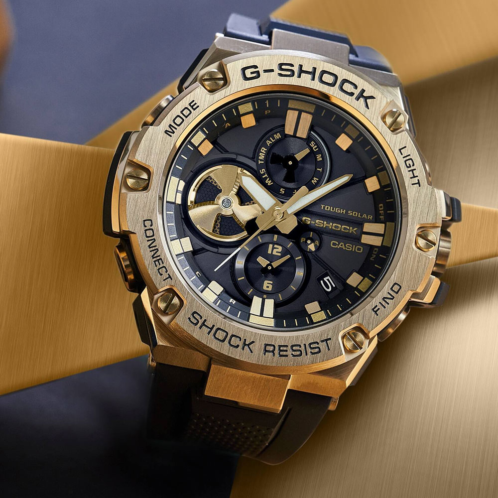 Đồng hồ G-Shock 53.8 mm Nam GST-B100GB-1A9DR Màu Đen