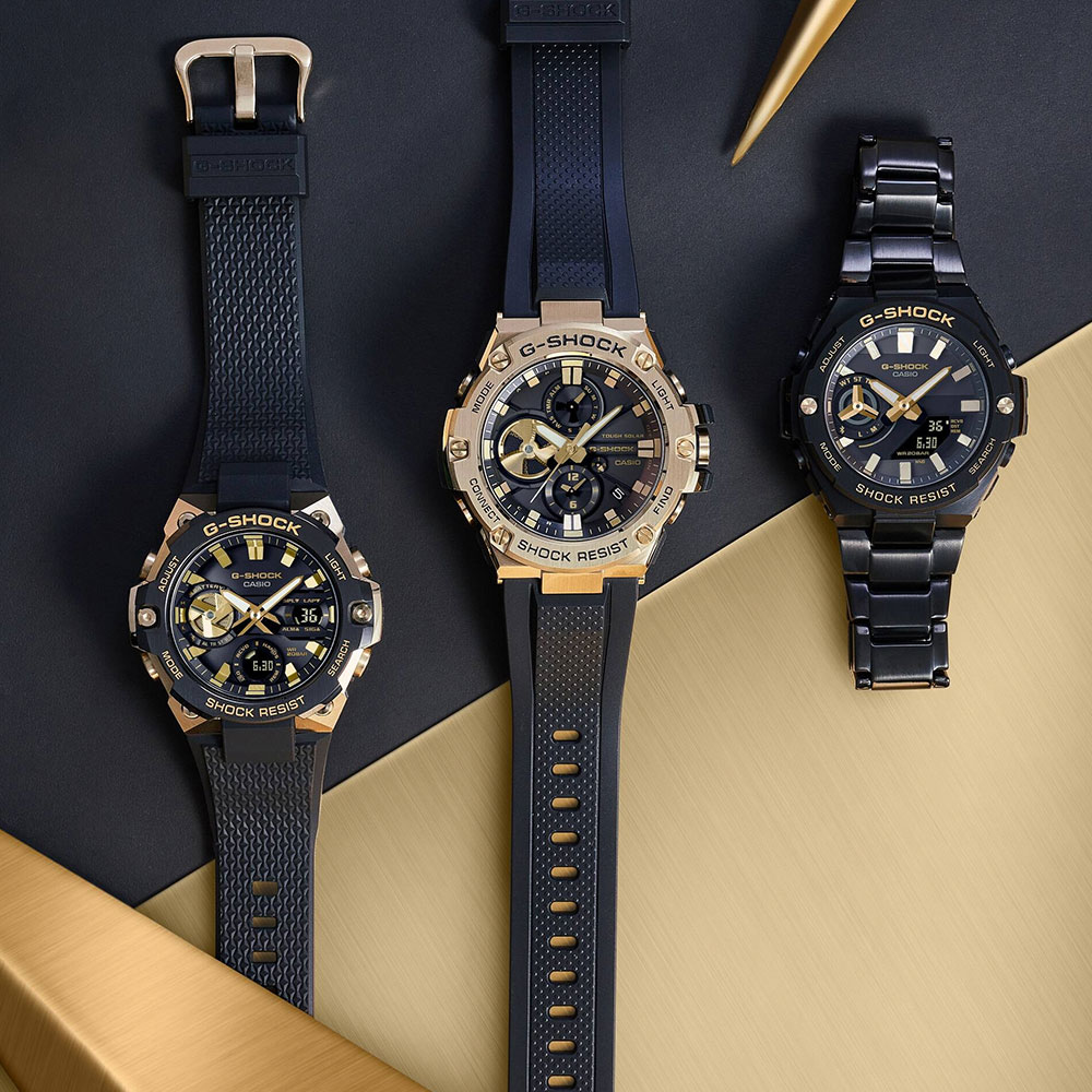 Đồng hồ G-Shock 53.8 mm Nam GST-B100GB-1A9DR Màu Đen