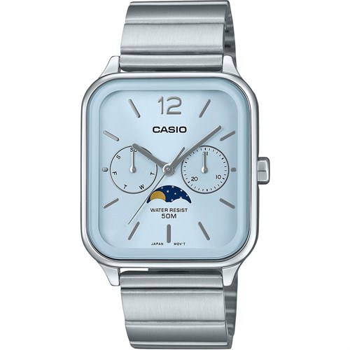Đồng hồ Casio 34 mm Nam MTP-M305D-2AVDF Màu Bạc