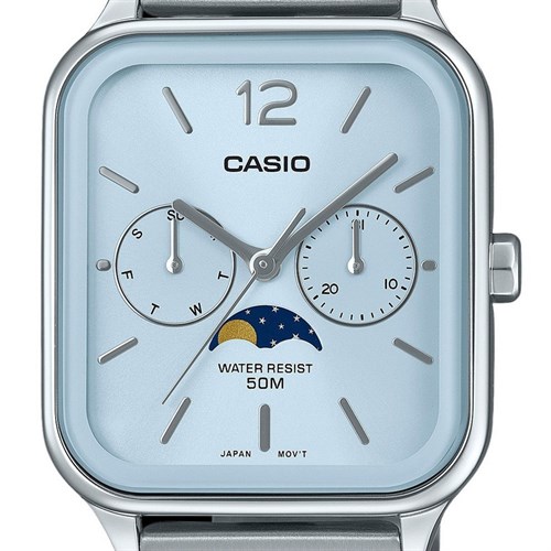 Đồng hồ Casio 34 mm Nam MTP-M305D-2AVDF Màu Bạc