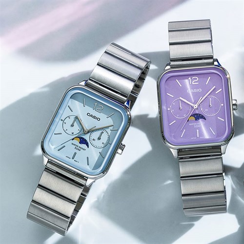 Đồng hồ Casio 34 mm Nam MTP-M305D-2AVDF Màu Bạc