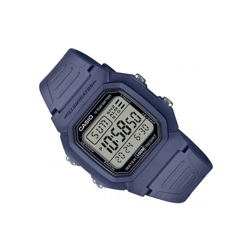 Đồng hồ Casio 36.8 mm Nam W-800H-2AVDF Màu Xanh Dương