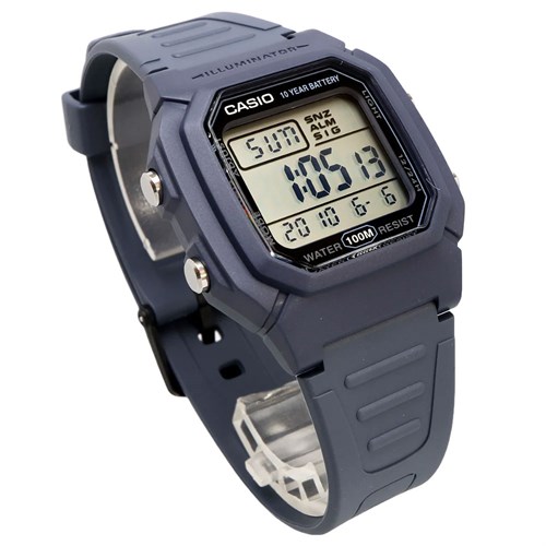 Đồng hồ Casio 36.8 mm Nam W-800H-2AVDF Màu Xanh Dương