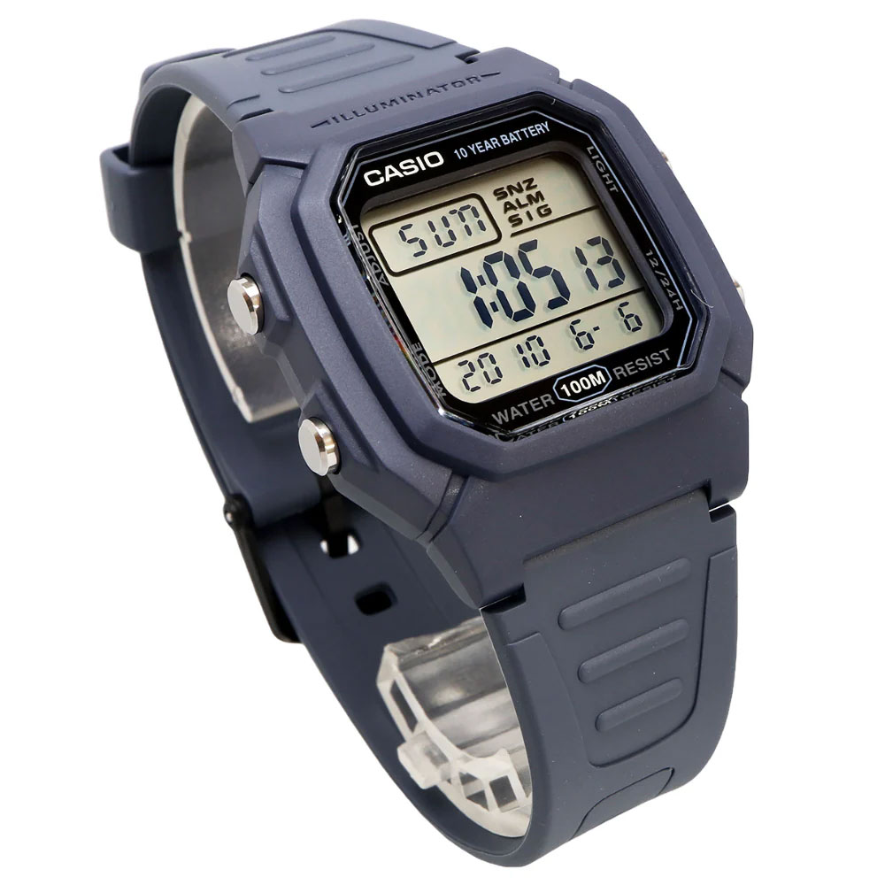 Reloj Digital Casio Unisex W-800H-2A – La Relojería.cl