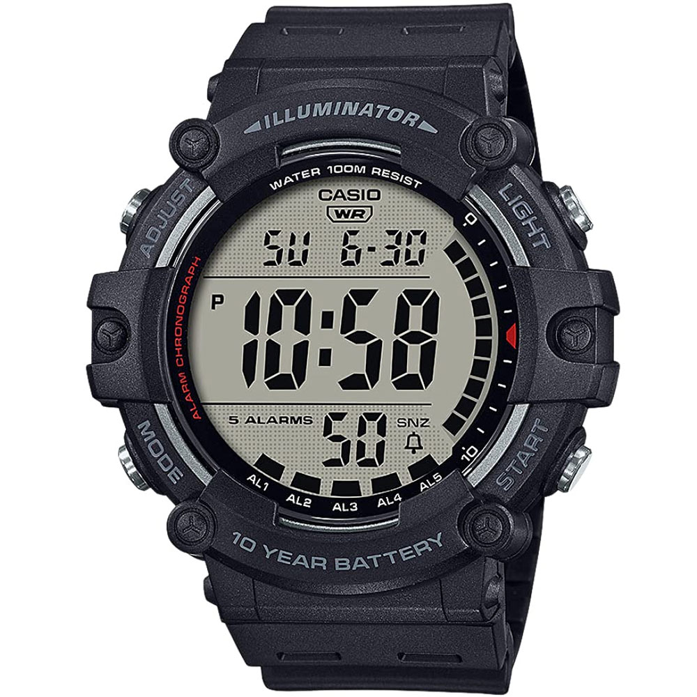 Đồng hồ Casio Timeless 51.2 mm Nam AE-1500WH-1AVDF Màu Đen