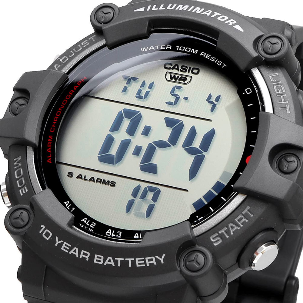 Đồng hồ Casio Timeless 51.2 mm Nam AE-1500WH-1AVDF Màu Đen