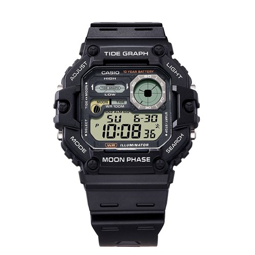 Đồng hồ Casio 48.6 mm Nam WS-1700H-1AVDF Màu Đen