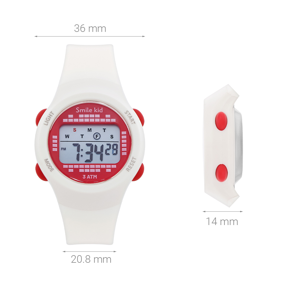 Đồng hồ Smile Kid 36 mm Trẻ em SL400-01SG Màu Trắng