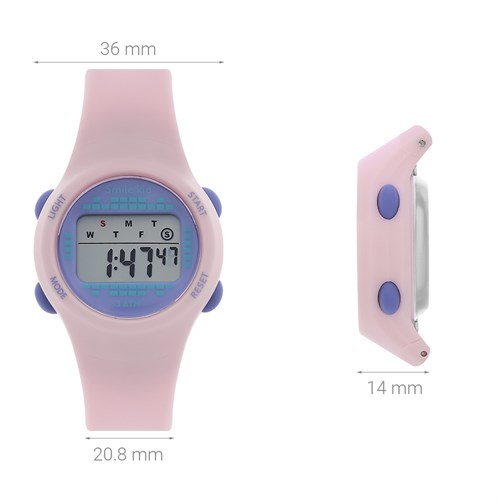 Đồng hồ Smile Kid 36 mm Trẻ em SL400-02SG Màu Hồng