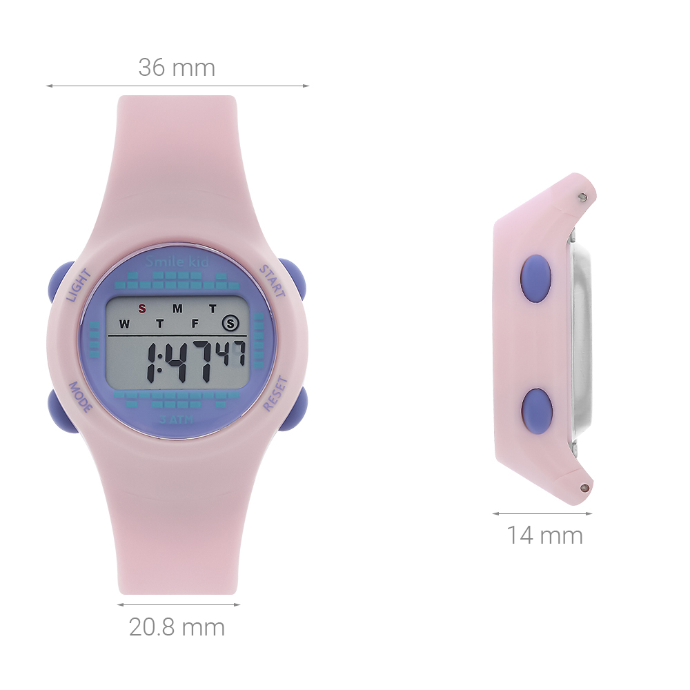 Đồng hồ Smile Kid 36 mm Trẻ em SL400-02SG Màu Hồng