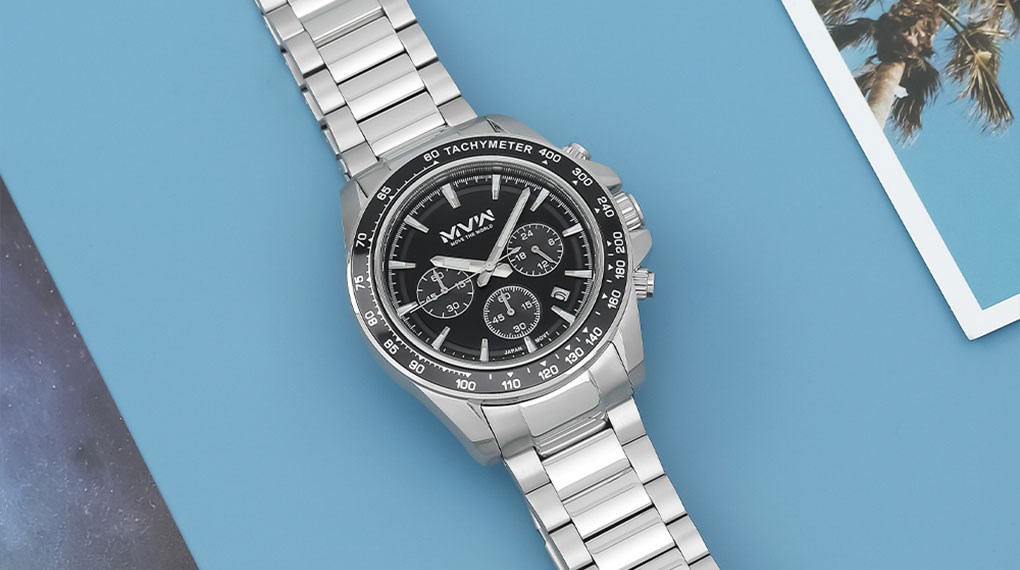 Đồng hồ MVW Sport 43 mm Nam MS110-01