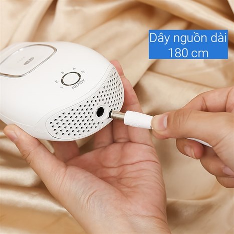 Máy triệt lông cá nhân Rio Beauty IPHH Màu Trắng
