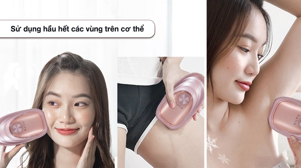 Máy triệt lông Halio IPL Cooling Hair Removal Device