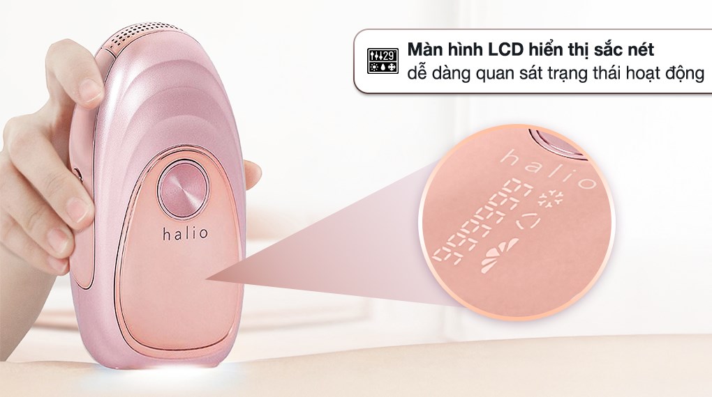 Máy triệt lông Halio IPL Cooling Hair Removal Device