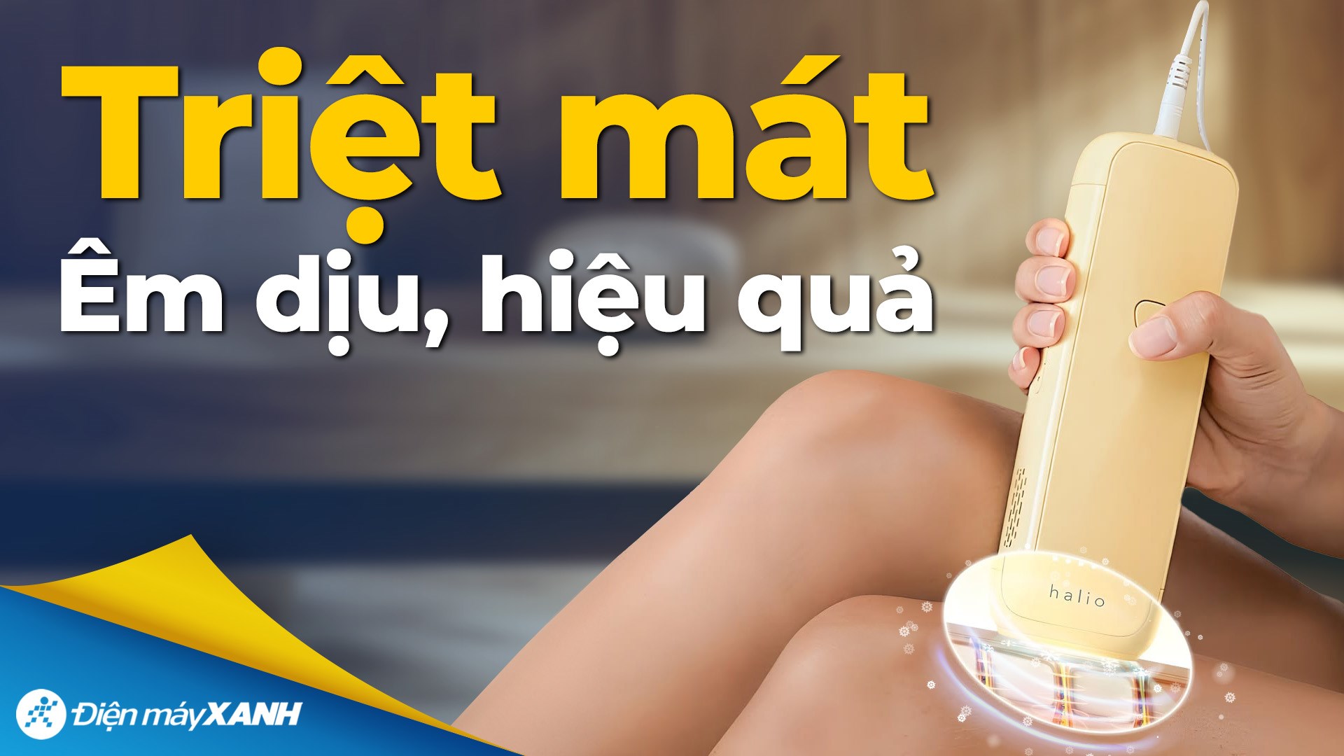 Máy triệt lông lạnh Sapphire Halio SilkGlow IPL