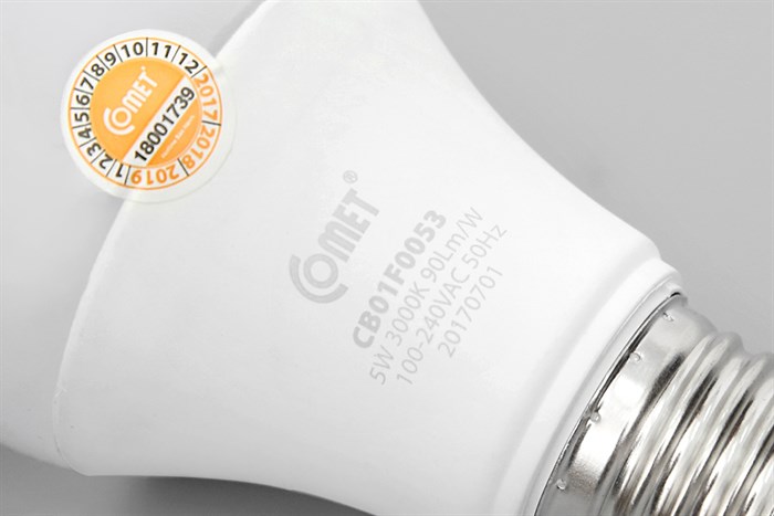 Bóng Led Comet ánh sáng vàng CB01F0053 Màu Trắng