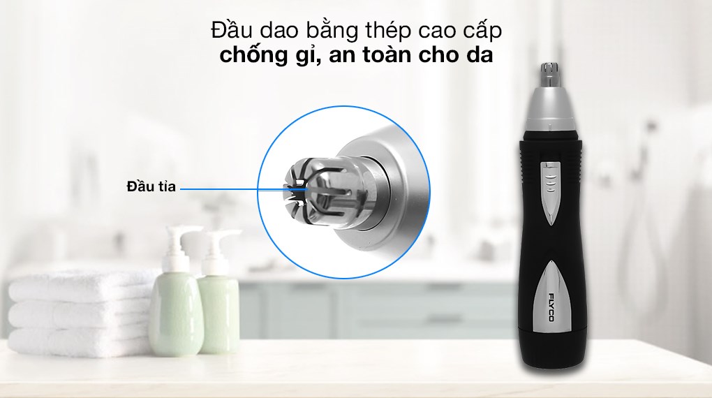 Máy tỉa lông mũi và lông tai Flyco FS7805VN
