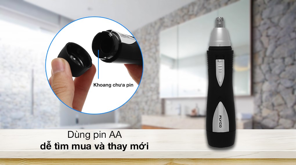 Máy tỉa lông mũi và lông tai Flyco FS7805VN