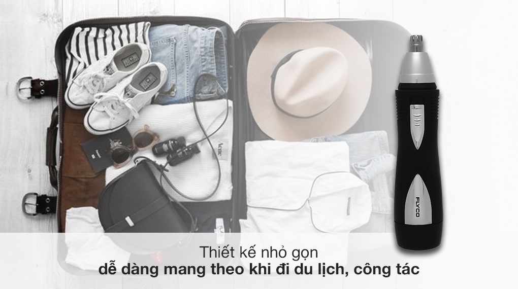Máy tỉa lông mũi và lông tai Flyco FS7805VN