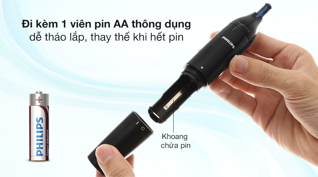 Máy tỉa lông mũi và lông tai Philips NT1650/16