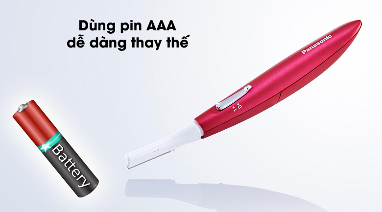 Dùng pin AAA dễ thay thế - Panasonic ES-WF61-W401 