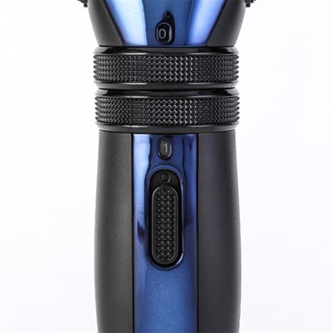 Tông đơ cắt tóc pin sạc Flyco FC5809 Màu Đen - xanh dương