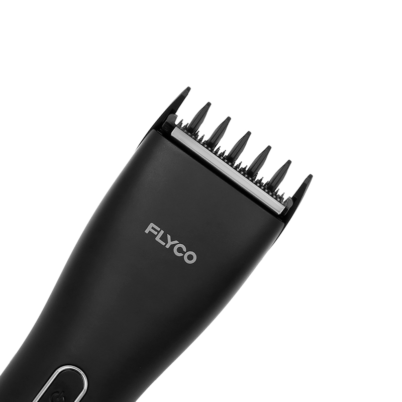 Tông đơ cắt tóc pin sạc Flyco FC1902VN Màu Đen