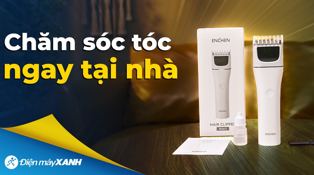 Tông đơ cắt tóc pin sạc Enchen BOOST2