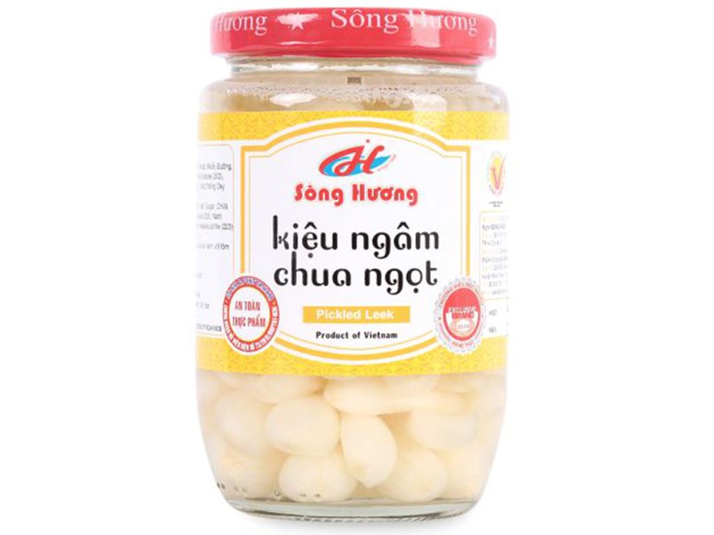 Kiệu ngâm chua ngọt Sông Hương hũ 370g tại bachhoaxanh.com