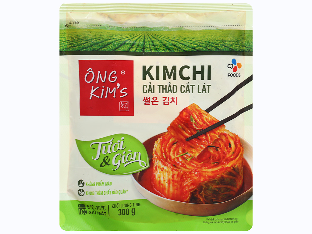 Kim Chi Cải Thảo Cj Food Ông Kim'S Hộp 300G Bách Hoá Xanh