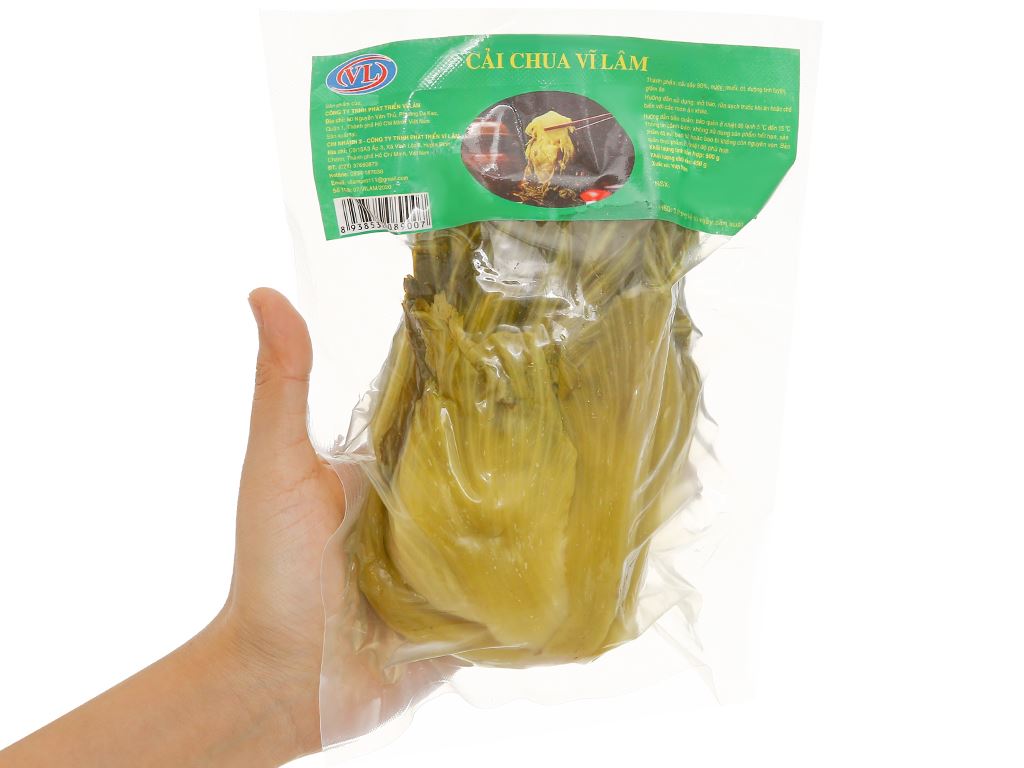 Cải chua Vĩ Lâm gói 500g 5