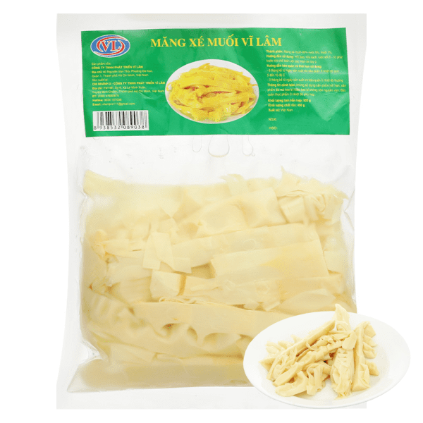 Măng luộc xé Vĩ Lâm gói 500g