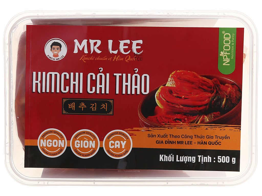 Kim chi cải thảo Mr. Lee hộp 500g giá tốt tại Bách hoá XANH