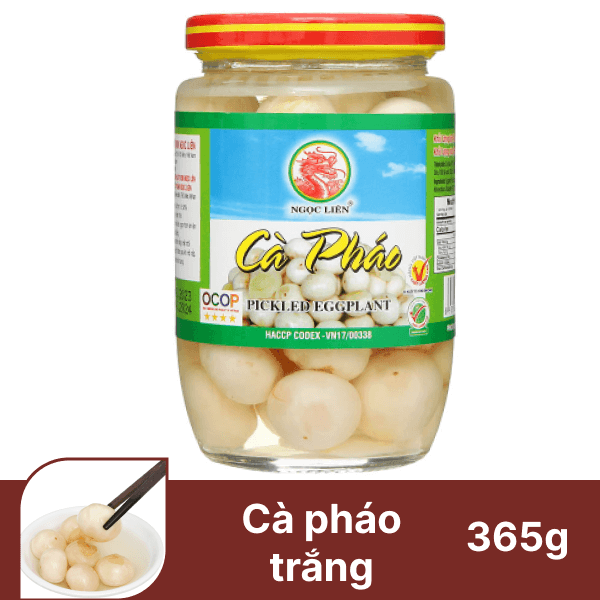 Cà pháo trắng Ngọc Liên hũ 365g