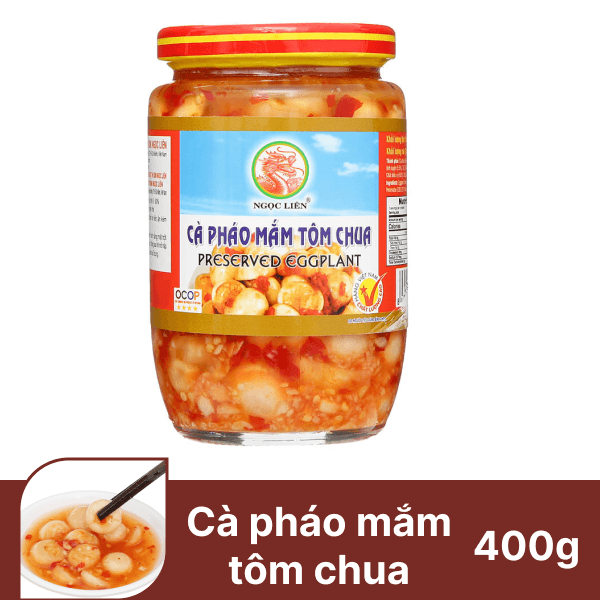 Cà pháo mắm tôm chua Ngọc Liên hũ 400g