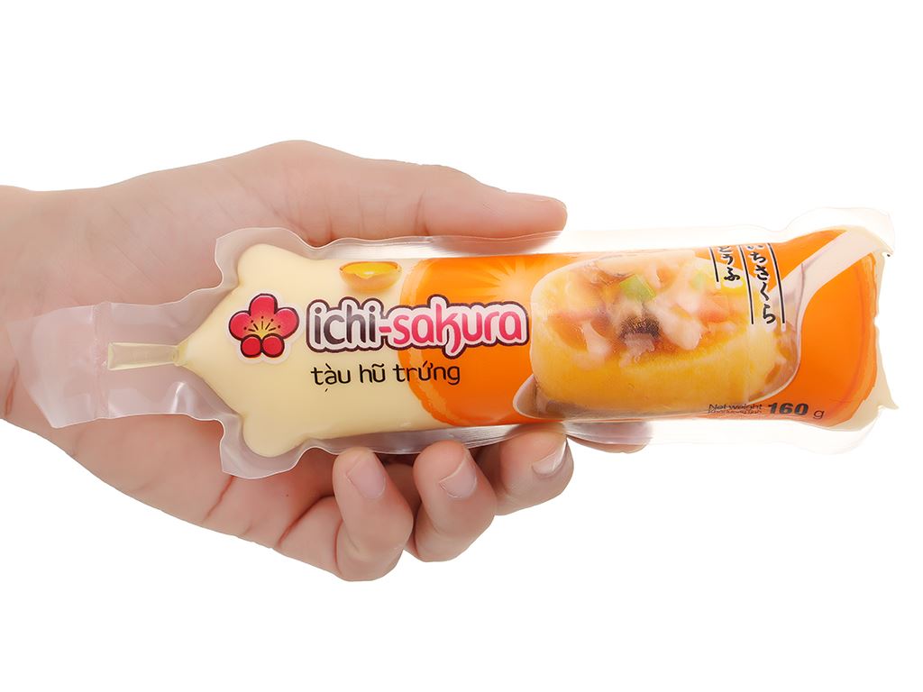 Tàu hũ trứng Ichi Sakura cây 160g 5