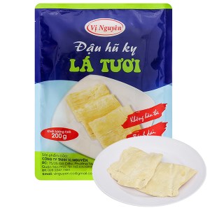 Đậu hũ ky lá tươi Vị Nguyên 200g giá tốt tại Bách Hoá XANH