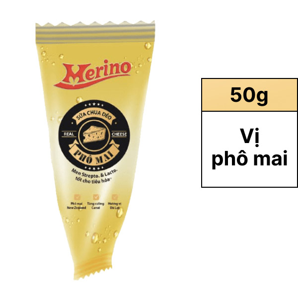 Sữa chua dẻo phô mai Merino gói 50g